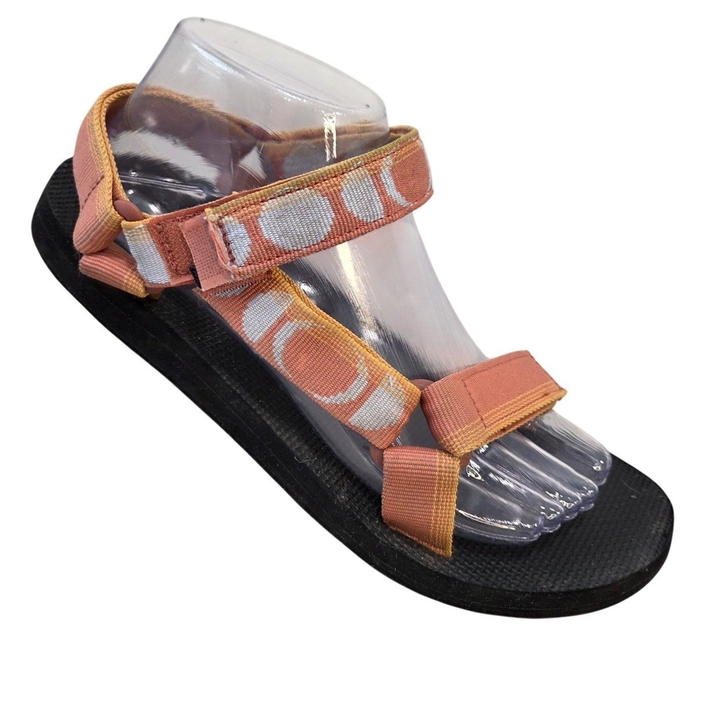 Teva Original Universal Womens 9 Coral Pink Moon Sport Sandals Hiking Gorpcore